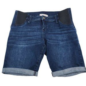 Isabel Maternity Cuffed Jean Shorts Womens size 10
